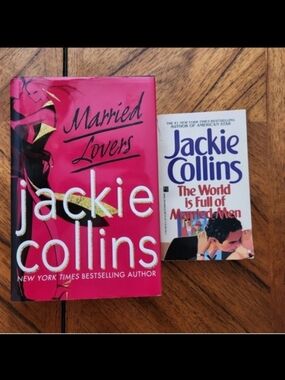 Set Of 2 Jackie Collins Novels